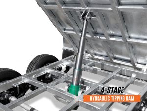 hydraulic tipper trailer