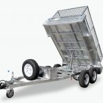 hydraulic tipper trailer