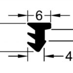 glazing channel rubber