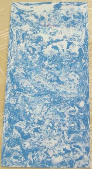 floating pool mat blue