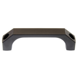 PLASTIC GRAB HANDLE 150MM CENTER TO CENTER BLACK - $7.85
