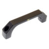PLASTIC GRAB HANDLE 150MM CENTER TO CENTER BLACK - $7.85