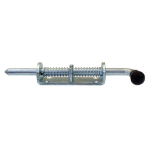 LARGE ZINC PLATE SPRING BOLT 220MM - $12.95