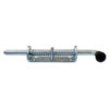LARGE ZINC PLATE SPRING BOLT 220MM - $12.95