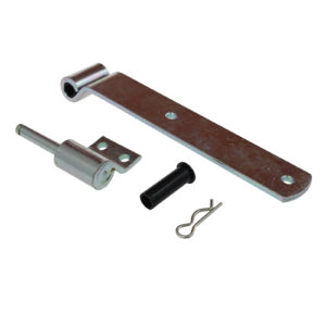 240MM STRAP HINGE - SIDE GUDGEON FULL KIT LEFT HAND - $10.35