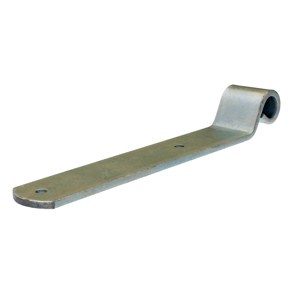 240MM STRAP HINGE 2 HOLE ZINC PLATED GUDGEON BUSH - $20.79 - ScottsFRP