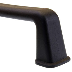 BLACK PLASTIC HANDLE BLIND MOUNT M6 THREAD 132MM HOLE 160MM - $4.52