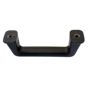 BLACK PLASTIC HANDLE BLIND MOUNT M6 THREAD 132MM HOLE 160MM - $4.52