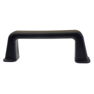 BLACK PLASTIC HANDLE BLIND MOUNT M6 THREAD 132MM HOLE 160MM - $4.52