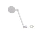 Mildon All Directional Fixed Shower w/ Cover Plate White