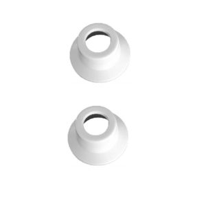 Mildon Basin Flanges Plastic White