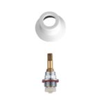 Mildon Forward Bowl Spindle & Flange White