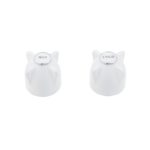 Mildon Series 2000 Style Uni Handles & Buttons White
