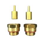 Mildon Wall Spindle Extention 25mm (Pair) Brass