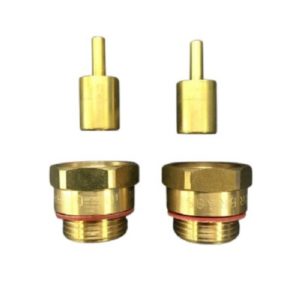 Mildon Wall Spindle Extention 25mm (Pair) Brass