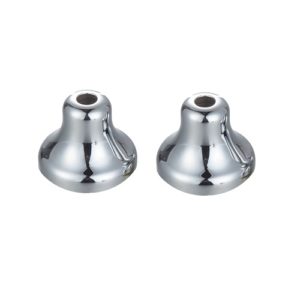 Mildon Wall Top Assembly Bells Deluxe (Pair) Chrome