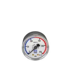 PRESSURE GAUGE STAINLESSTEEL CENTRE BOTTOM MOUNT