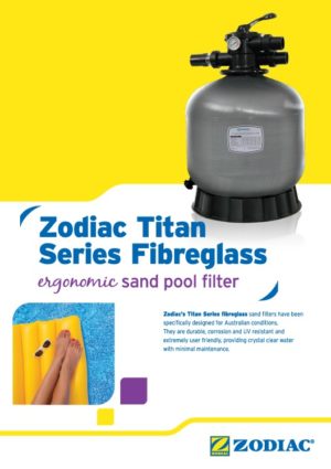Titan Series Fibreglass Sand Pool Filters