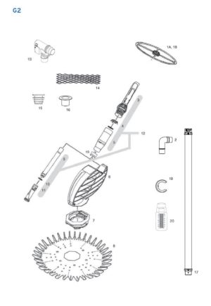 ZODIAC G2 CASSETTE CHAMBER BOTTOM