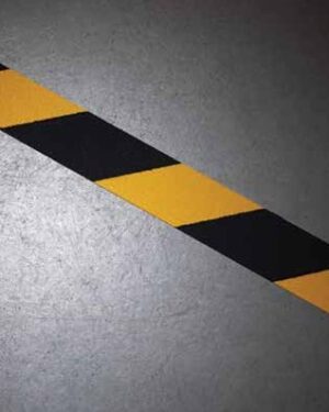 Anti Slip Tape Safety Yellow Black Stripe 1