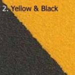 Anti Slip Tape Safety Yellow Black Stripe 1