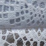 Table Cover Lace Waterproof White 1370mm