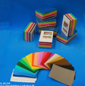Rainbow Craft Sheet EVA