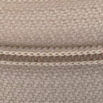 Zip No.4 Spiral Chain Beige