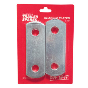 Shackle Plate 9/16IN Gal x2