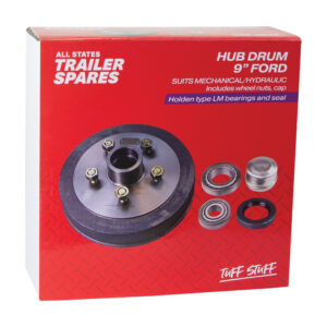 Ford Hub Drum 9IN BRG Seal Cap LM