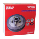 Ford Hub Drum 10in BRG Seal Cap LM