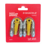 D Shackle 8mm Gal x 2